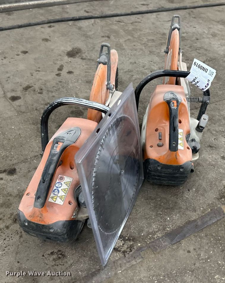 image for item DN0919 (2) Stihl cutoff saws