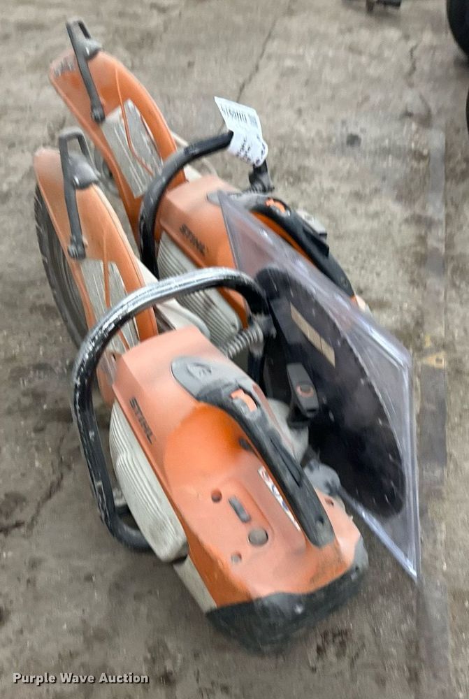 image for item DN0919 (2) Stihl cutoff saws