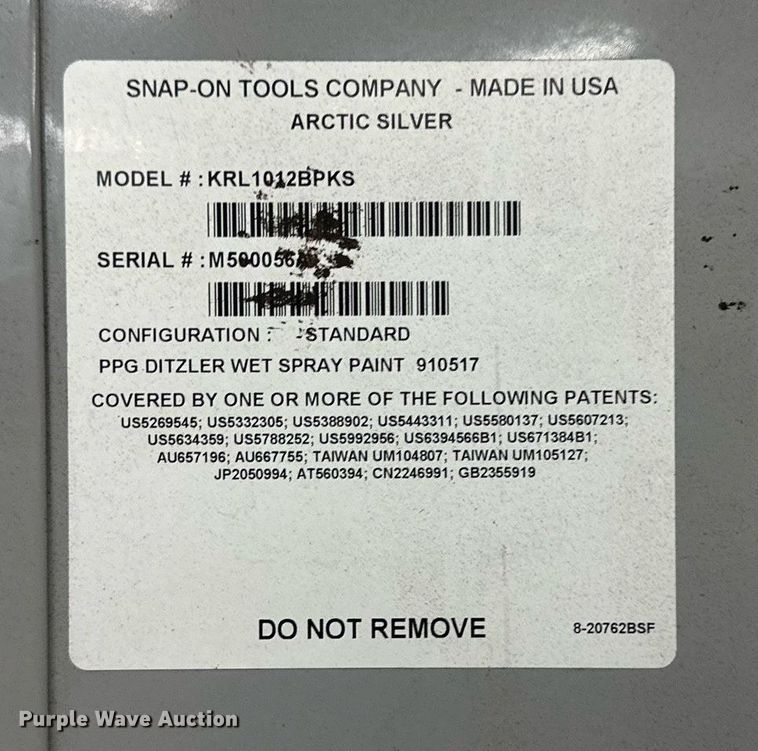 image for item DN0921 Snap-on  toolbox