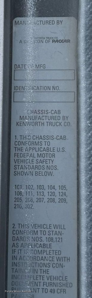 image for item DN0937 2003 Kenworth W900 ready mix truck