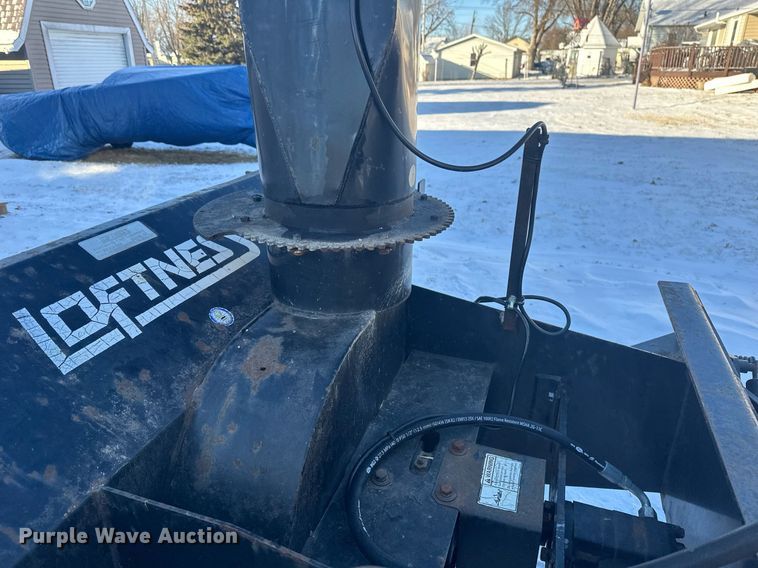 image for item DN0940 Loftness  skid steer snow blower