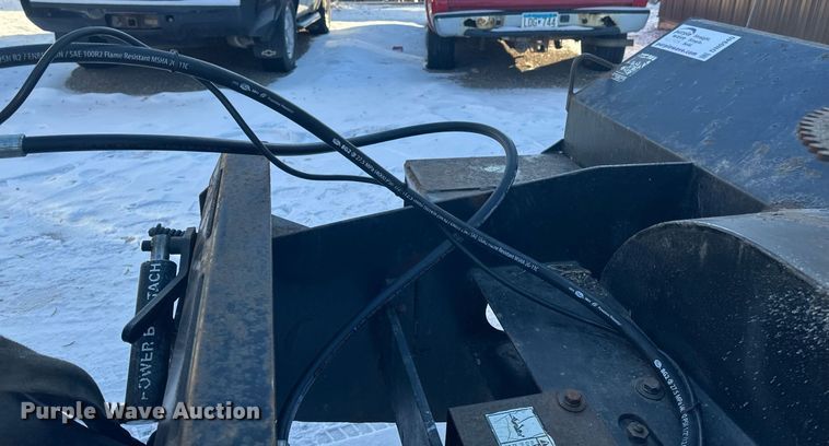 image for item DN0940 Loftness  skid steer snow blower