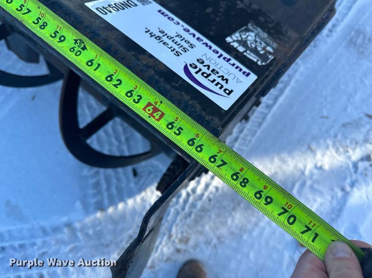 image for item DN0940 Loftness  skid steer snow blower