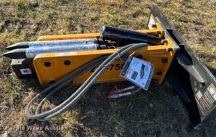 image for item DO0107 2024 Wolverine CB-11-750F skid steer breaker