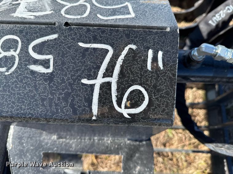 image for item DO0123 KC skid steer grapple bucket