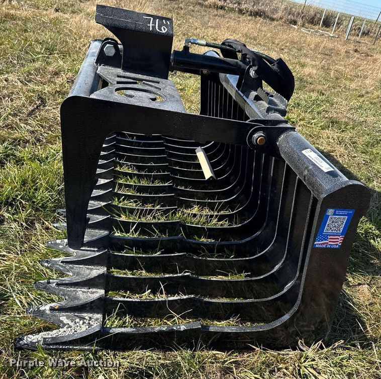 image for item DO0124 KC skid steer grapple bucket