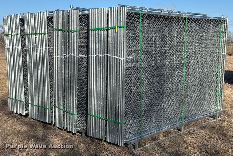image for item DO0148 (80) chain link fence panels