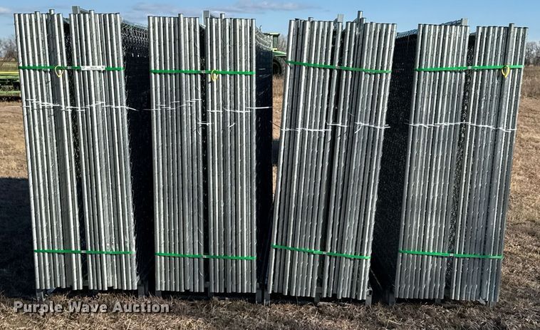 image for item DO0148 (80) chain link fence panels