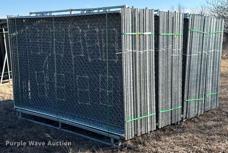 image for item DO0148 (80) chain link fence panels