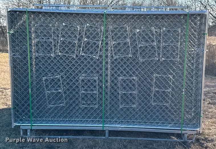 image for item DO0148 (80) chain link fence panels