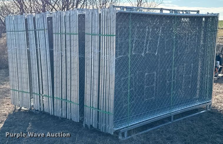 image for item DO0148 (80) chain link fence panels