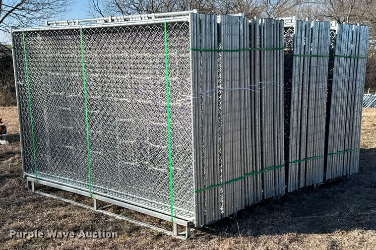 image for item DO0148 (80) chain link fence panels