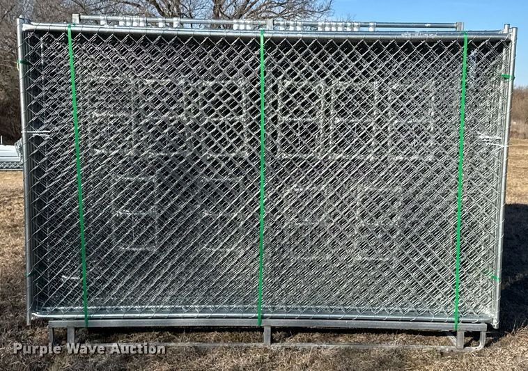 image for item DO0148 (80) chain link fence panels