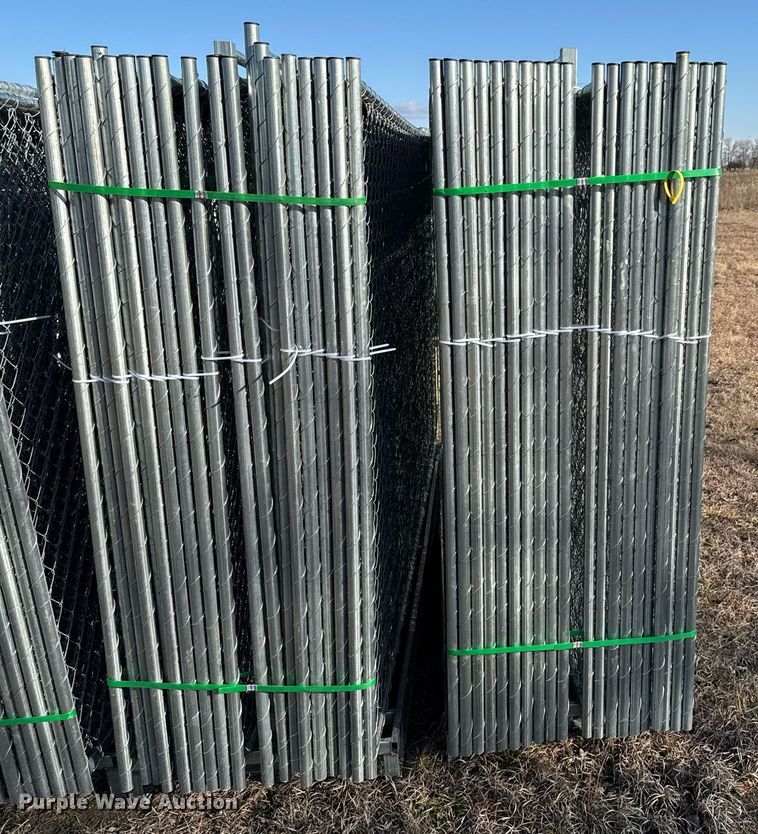 image for item DO0148 (80) chain link fence panels