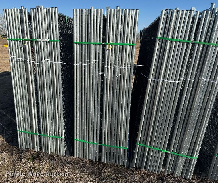 image for item DO0148 (80) chain link fence panels