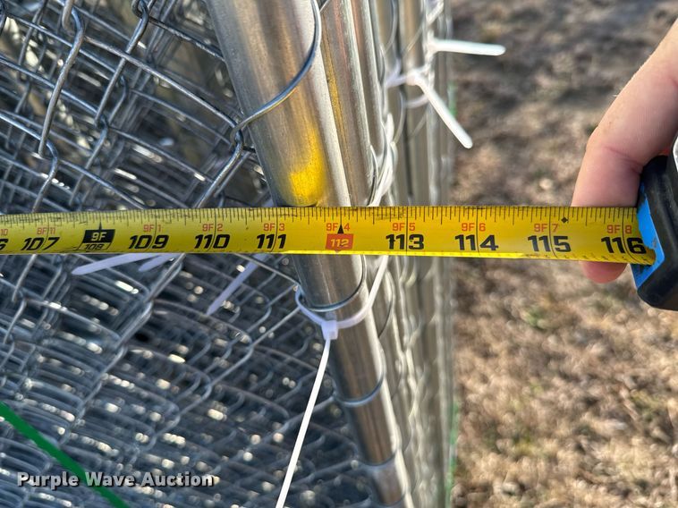 image for item DO0148 (80) chain link fence panels