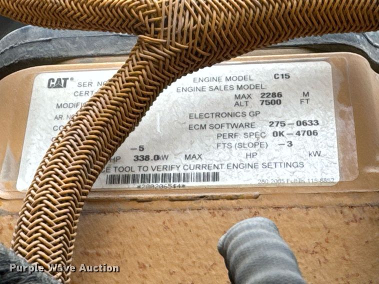 image for item DO0167 2008 Caterpillar 740 articulated haul truck