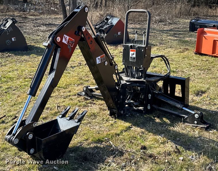 image for item DO0203 JCT Attachments skid steer backhoe