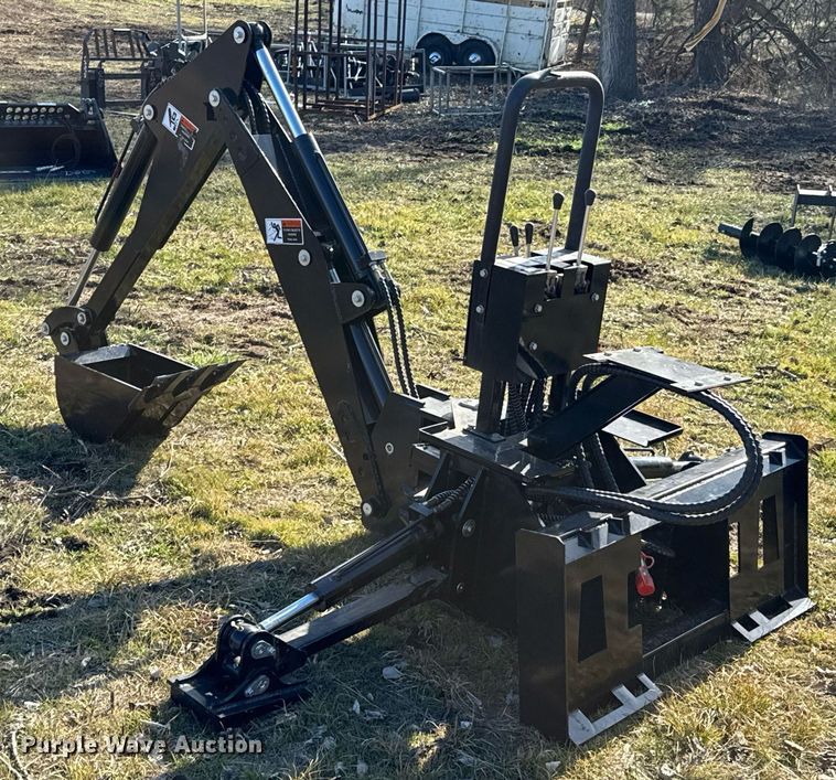 image for item DO0203 JCT Attachments skid steer backhoe