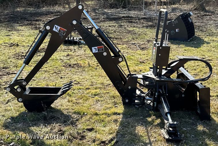 image for item DO0203 JCT Attachments skid steer backhoe