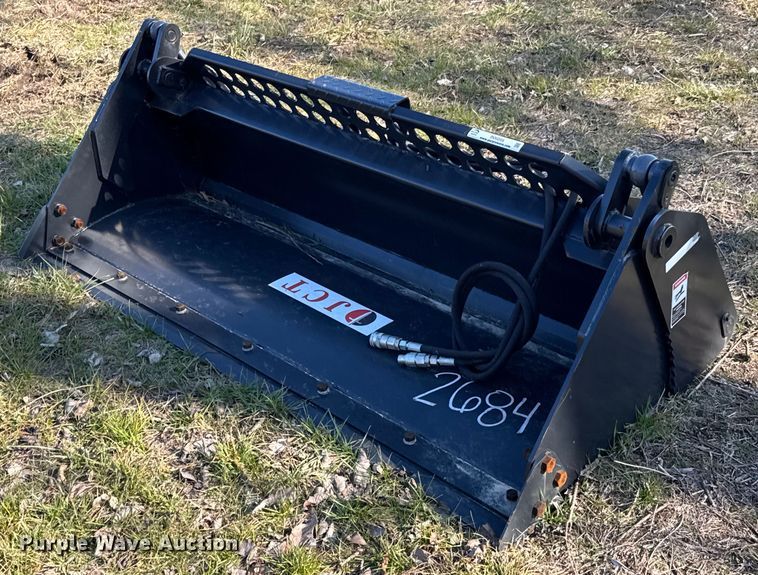 image for item DO0205 JCT Attachments skid steer bucket