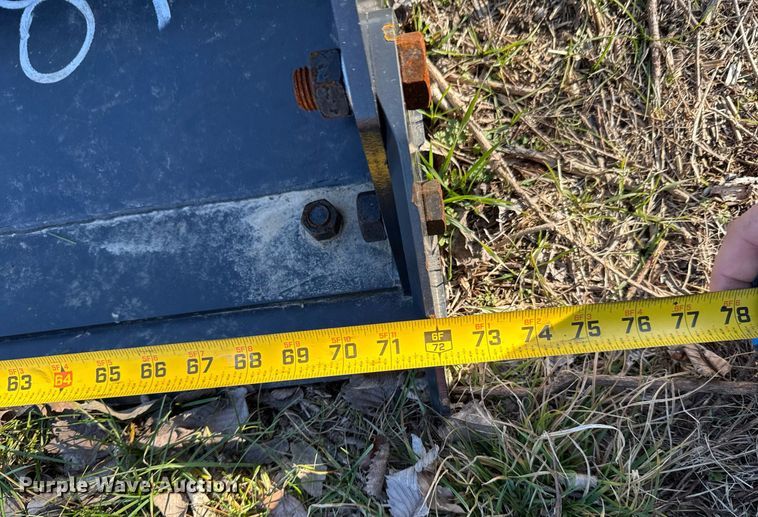 image for item DO0205 JCT Attachments skid steer bucket