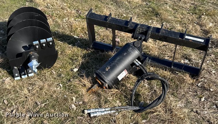 image for item DO0209 JCT Attachments skid steer auger