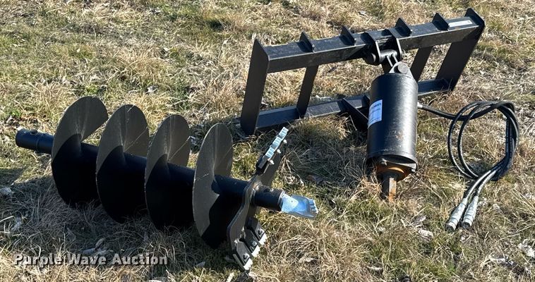 image for item DO0209 JCT Attachments skid steer auger