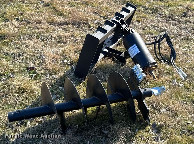 image for item DO0209 JCT Attachments skid steer auger