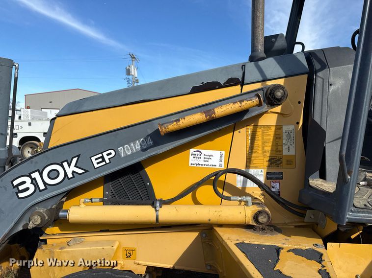 image for item DO7657 2014 John Deere 310K EP backhoe