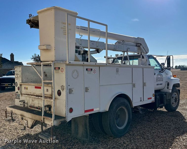 image for item DP6100 1991 Chevrolet Kodiak C6500 bucket truck