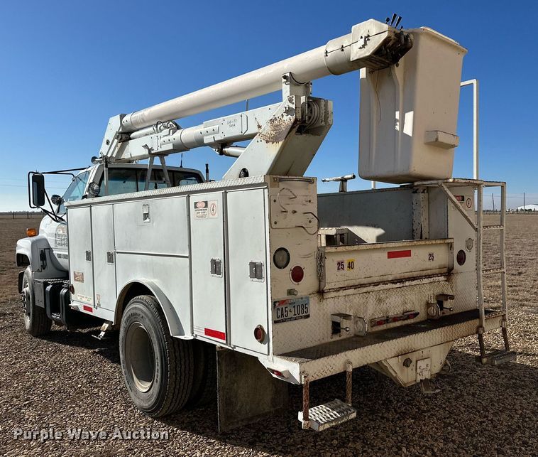 image for item DP6100 1991 Chevrolet Kodiak C6500 bucket truck