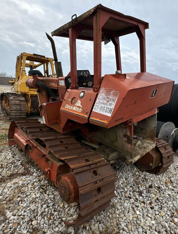 image for item DP6825 1996 Ditch Witch HT100 cable plow