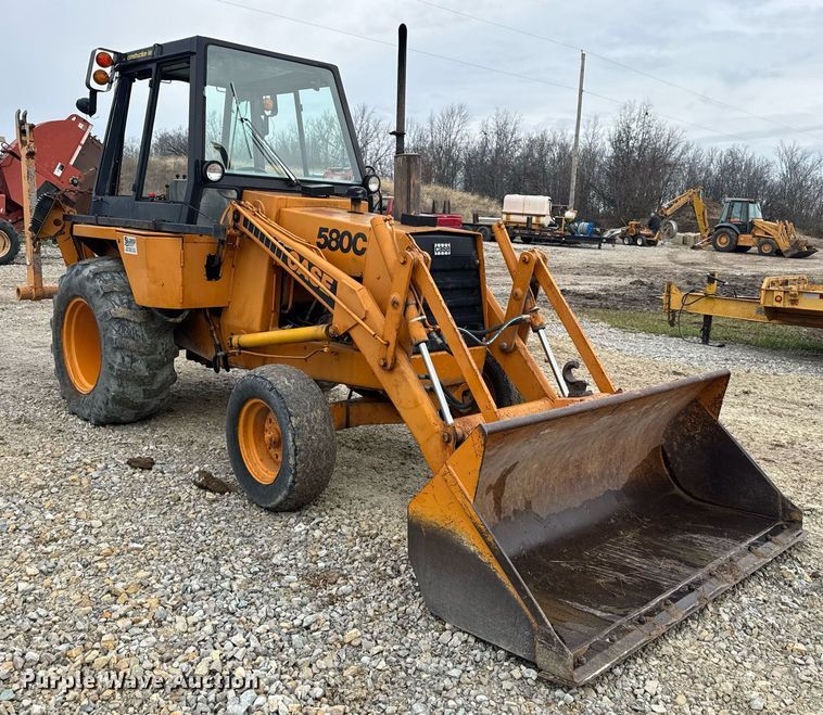 image for item DP6827 1978 Case 580C backhoe