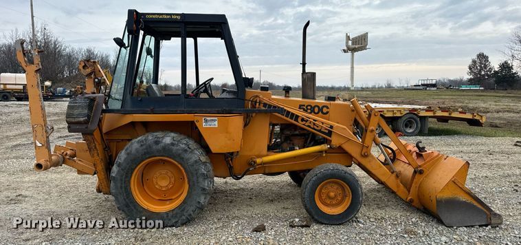 image for item DP6827 1978 Case 580C backhoe