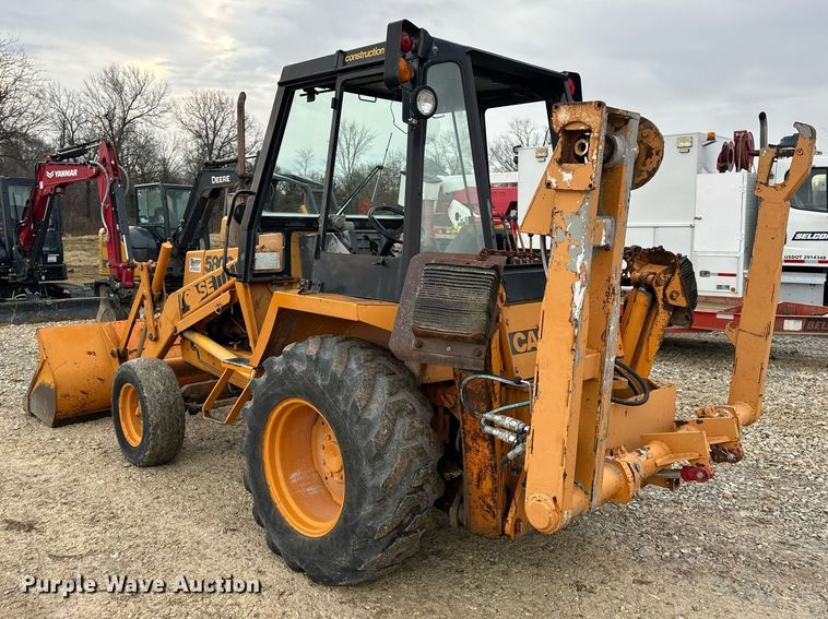 image for item DP6827 1978 Case 580C backhoe