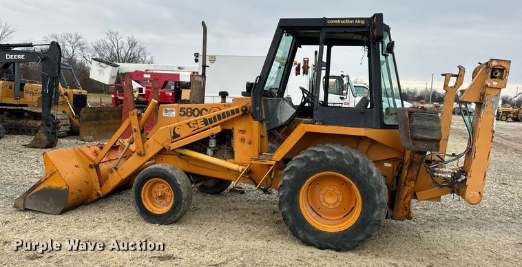 image for item DP6827 1978 Case 580C backhoe