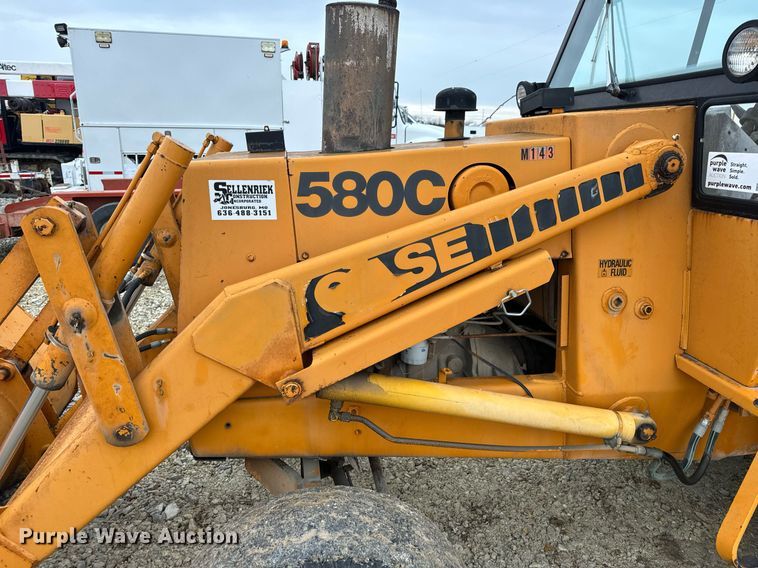image for item DP6827 1978 Case 580C backhoe