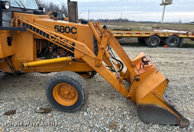 image for item DP6827 1978 Case 580C backhoe