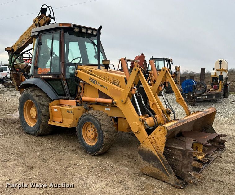 image for item DP6829 1996 Case 580 Super L backhoe