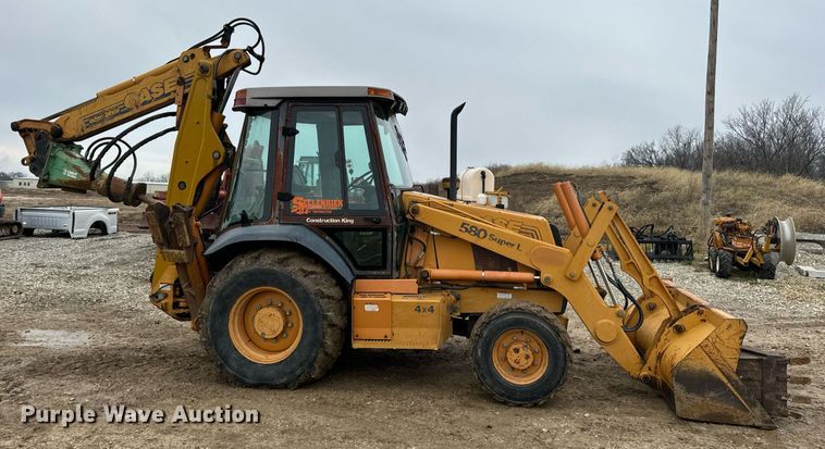 image for item DP6829 1996 Case 580 Super L backhoe