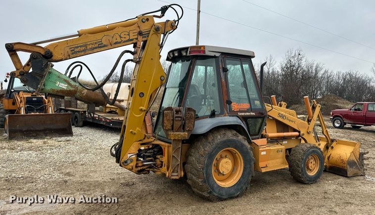 image for item DP6829 1996 Case 580 Super L backhoe
