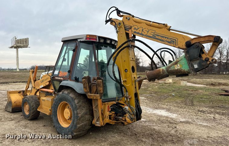 image for item DP6829 1996 Case 580 Super L backhoe