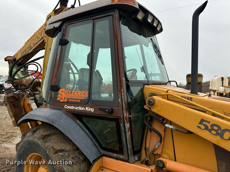 image for item DP6829 1996 Case 580 Super L backhoe
