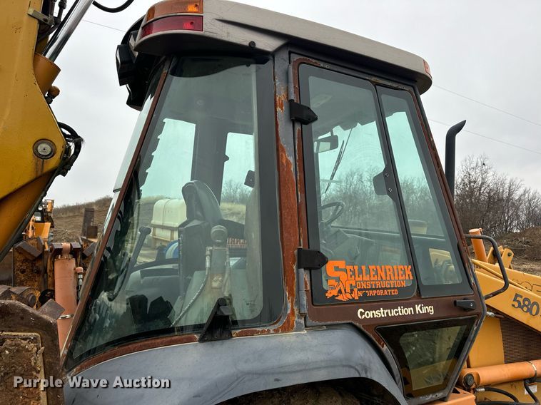 image for item DP6829 1996 Case 580 Super L backhoe