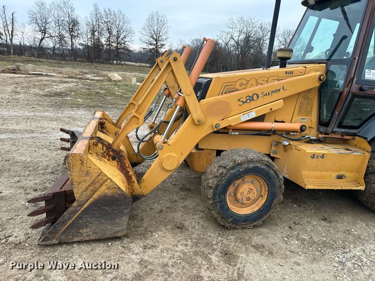image for item DP6829 1996 Case 580 Super L backhoe