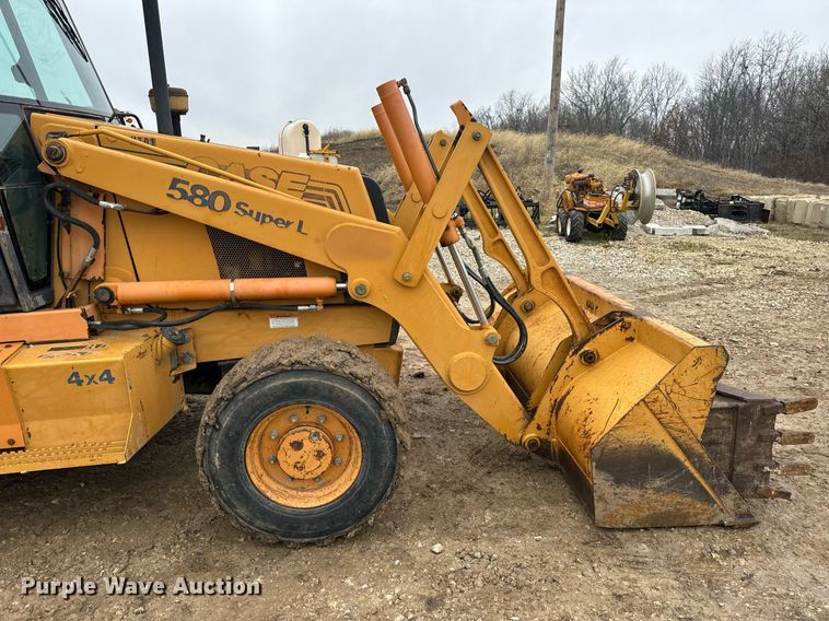 image for item DP6829 1996 Case 580 Super L backhoe