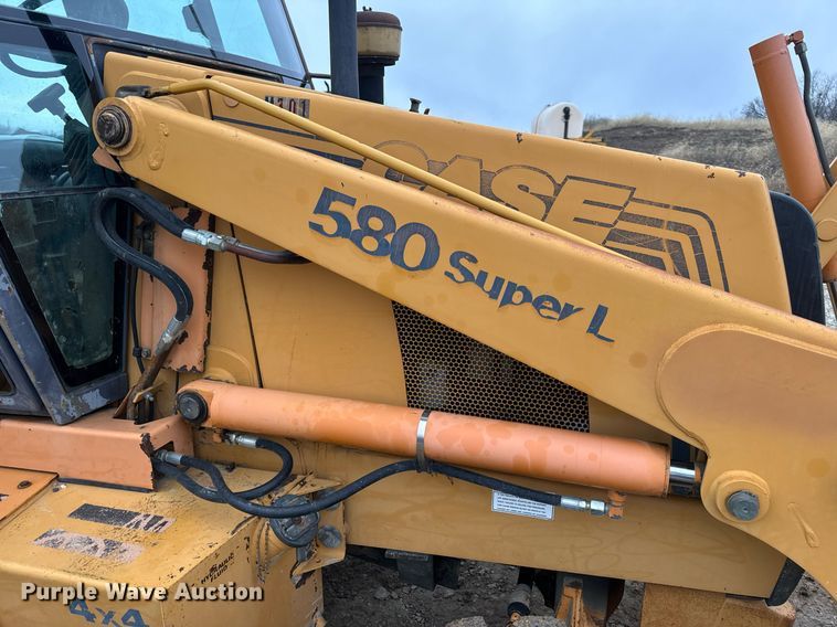 image for item DP6829 1996 Case 580 Super L backhoe