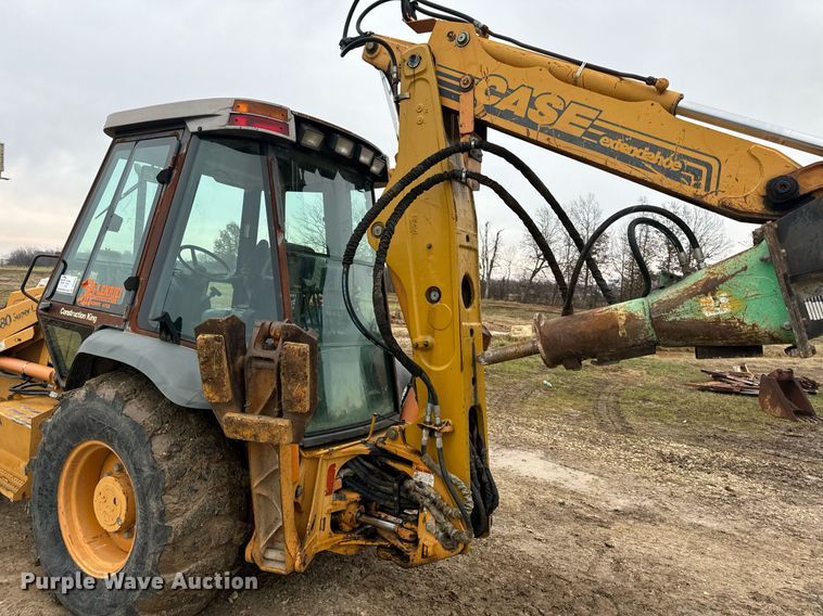 image for item DP6829 1996 Case 580 Super L backhoe