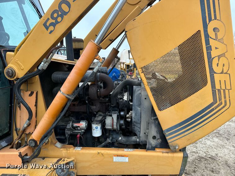 image for item DP6829 1996 Case 580 Super L backhoe